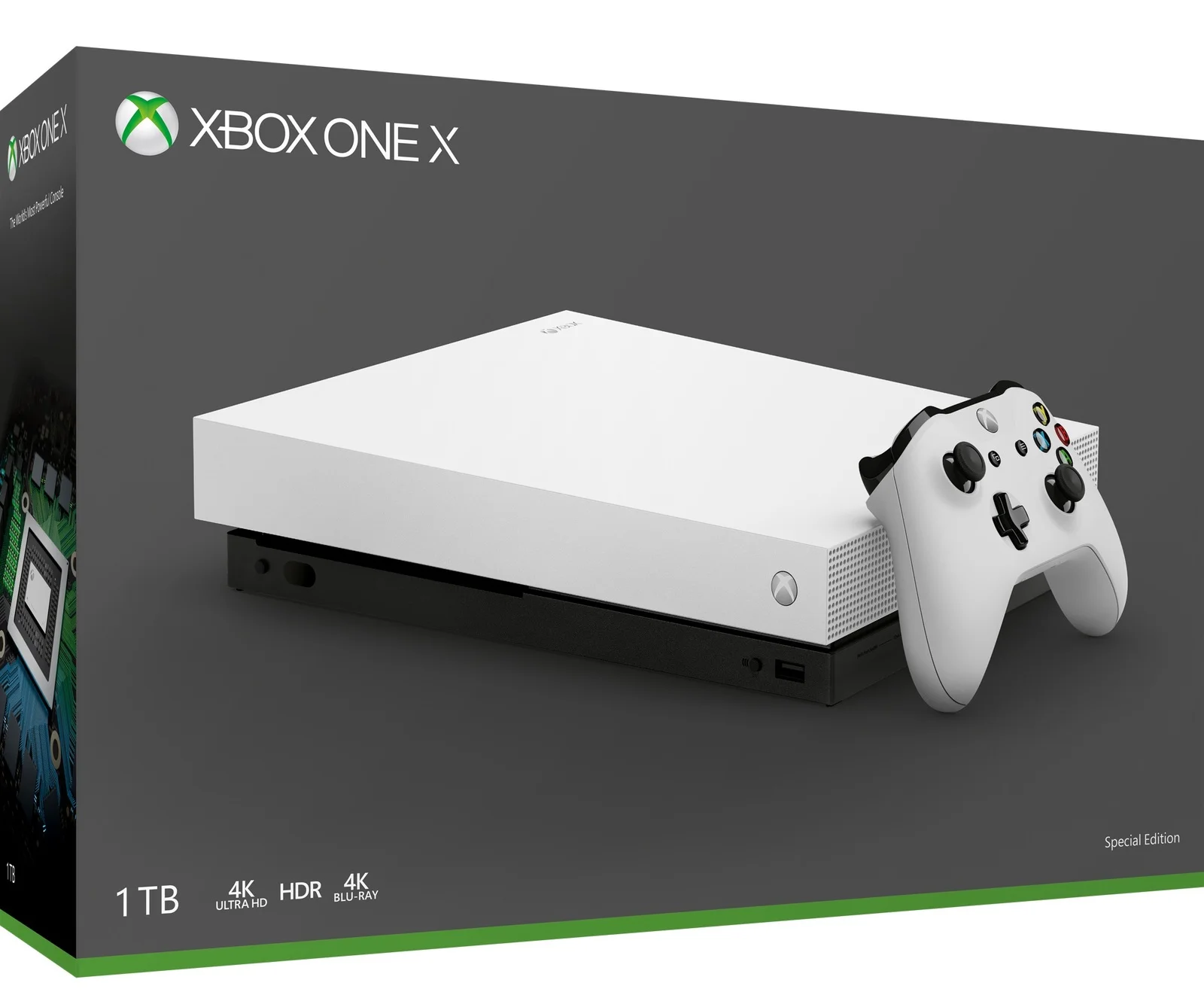 Microsoft Xbox One X Robot White Console
