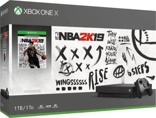  Microsoft Xbox One X NBA 2K19 Bundle