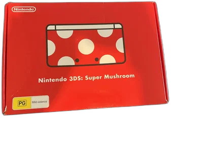 Nintendo 3DS Club Nintendo Super Mushroom Console [AUS]