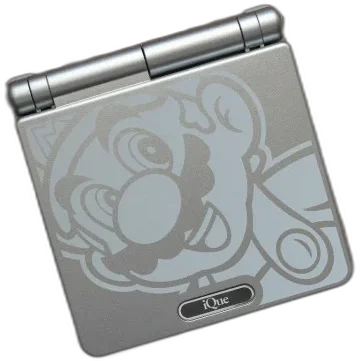 Håndværker Oprigtighed Ingeniører iQue Game Boy Advance SP Mario White Console - Consolevariations