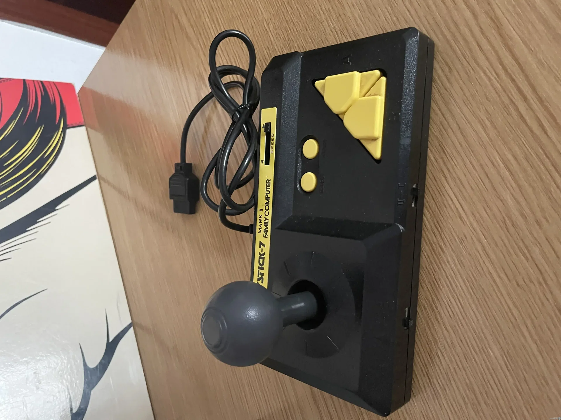 Consolevariations - Nintendo Famicom White Joystick-7 Controller