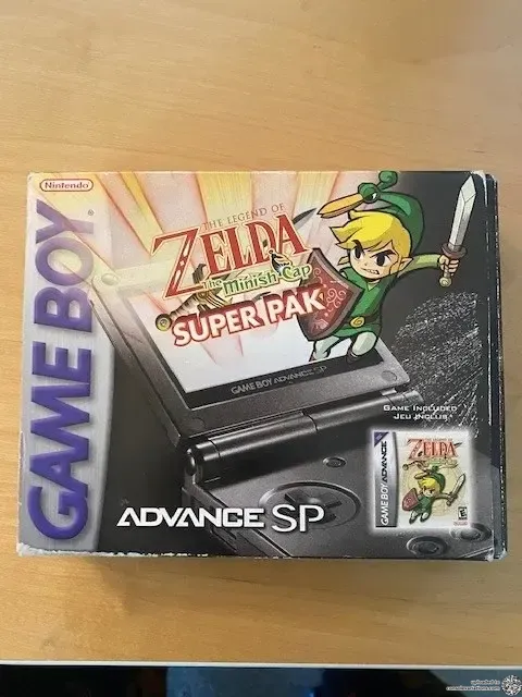 Consolevariations - Nintendo Game Boy Advance SP Zelda the Minish