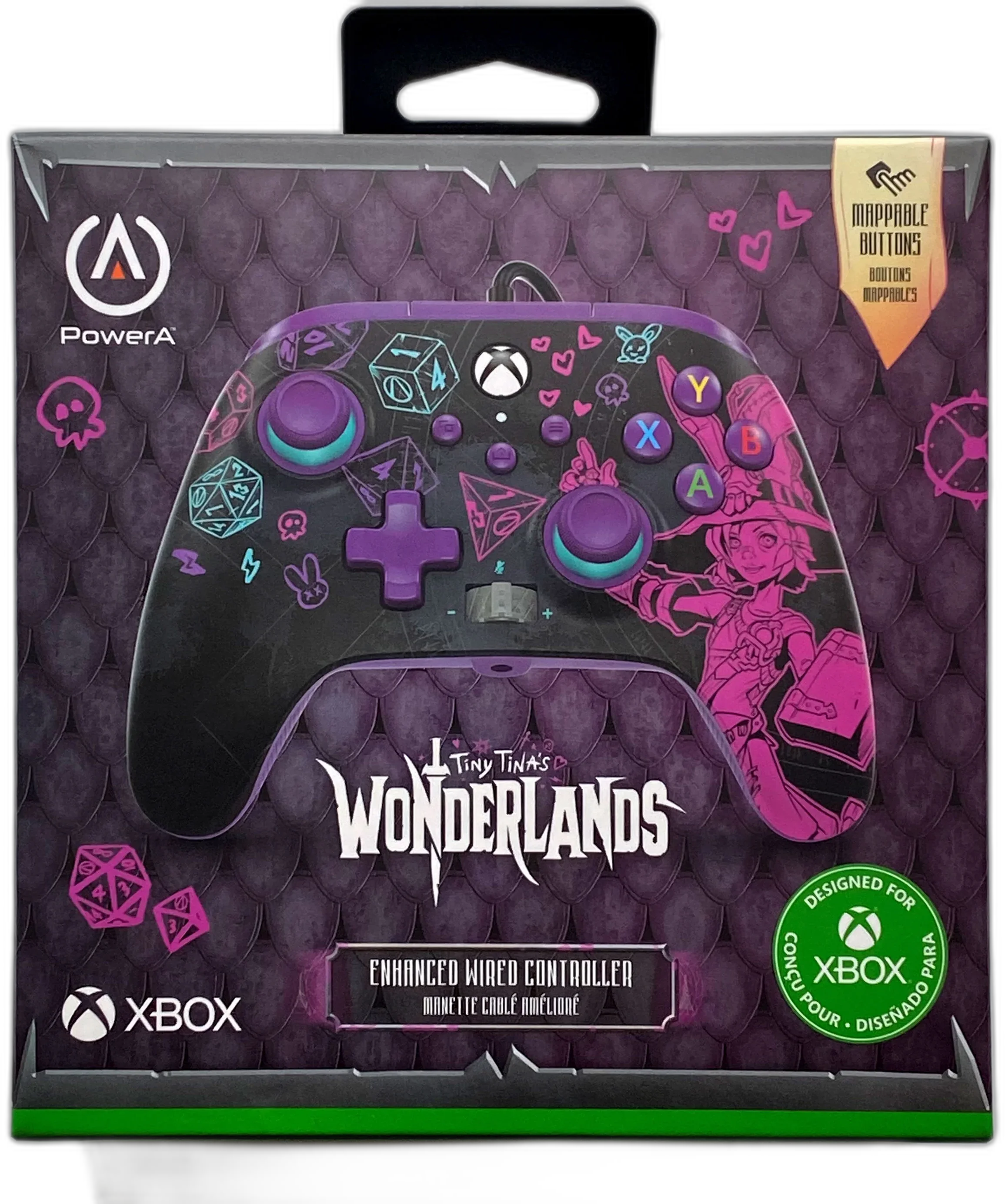  PowerA Tiny Tinas Wonderland Wired Xbox Controller