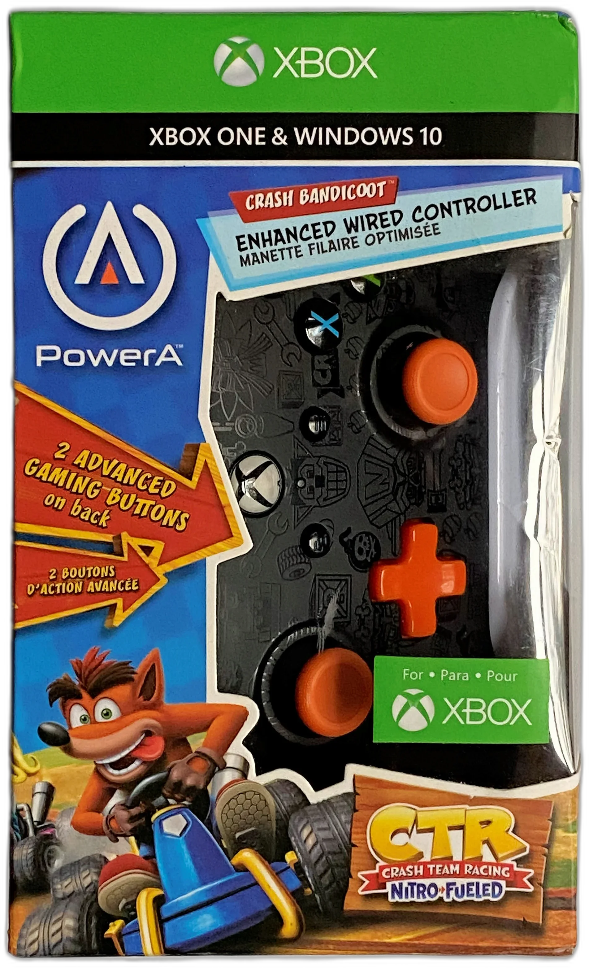  PowerA Crash Team Racing Nitro Fueled Xbox Wired Controller