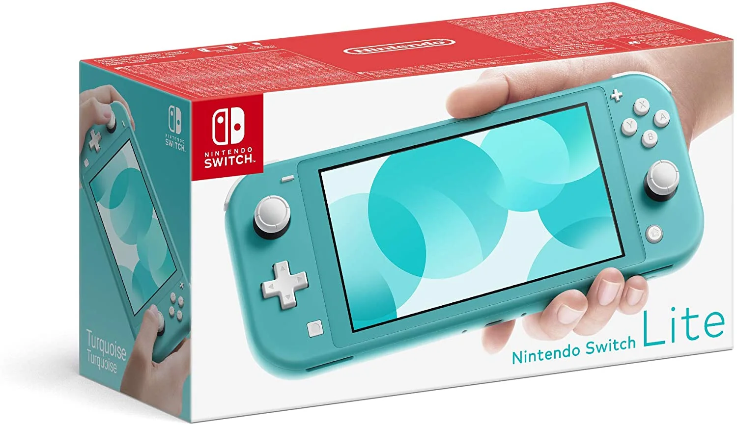  Nintendo Switch Lite Turquoise Console [BR]
