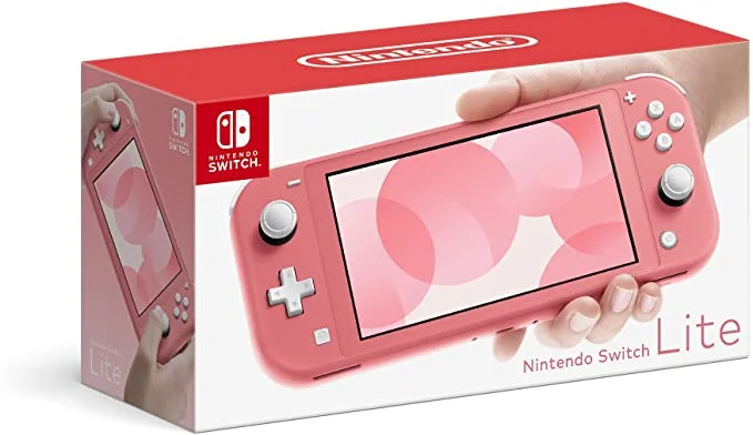  Nintendo Switch Lite Coral Pink Console [BR]