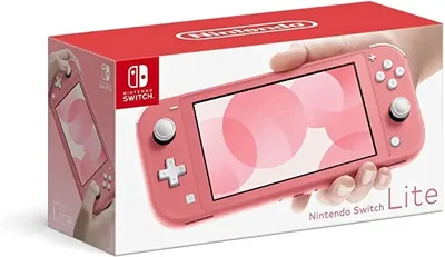Nintendo Switch Lite Coral Pink Console [BR]