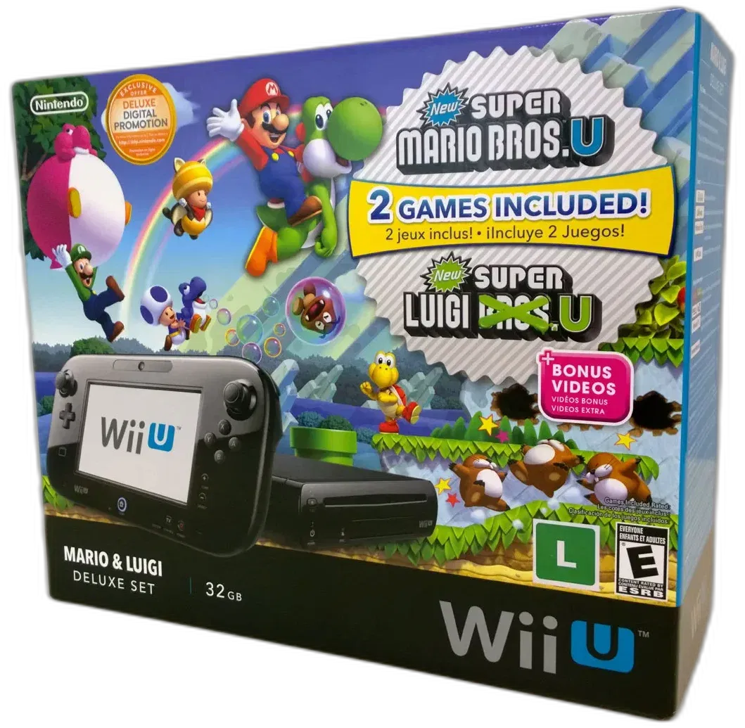 New Wii U Bundle Includes Mario And Luigi Pack-In, Not Nintendo Land