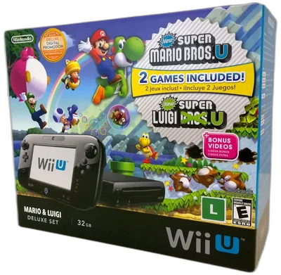 Nintendo Wii U New Super Mario Bros U + New Super Luigi U Bundle [BR]
