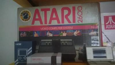 Atari 2600 Polyvox Asteroids Console [BR]