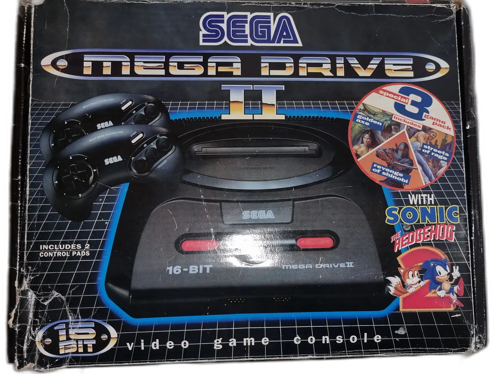 Sonic 2 SMTP Game - Sega Genesis (Mega Drive)