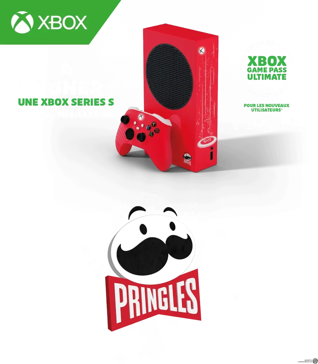 Consolevariations - Microsoft Xbox Series S Pringles Console