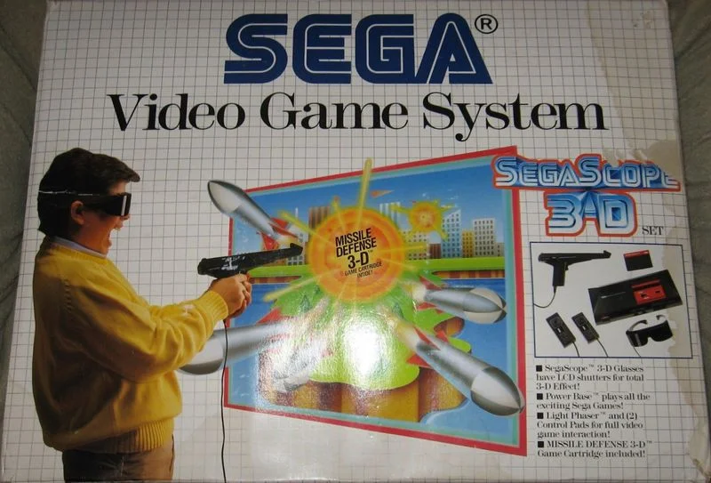  Sega Master System Missle Defense 3-D Bundle [NA]