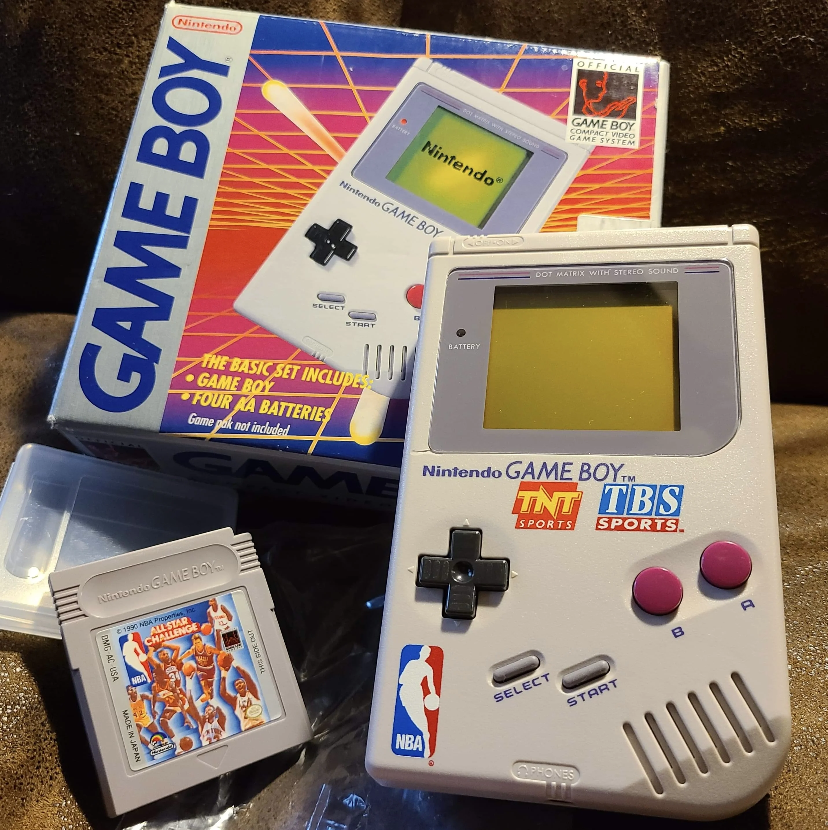  Nintendo GameBoy NBA All Stars 1991 Console