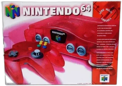 Nintendo 64 Multi-sabores Cereja [BR]