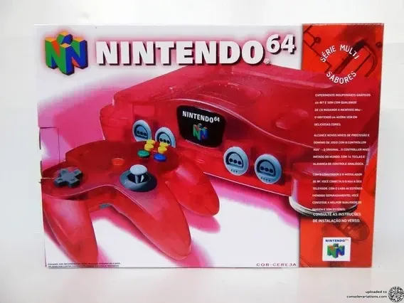 Consolevariations - Nintendo 64 Multi-sabores Cereja [BR
