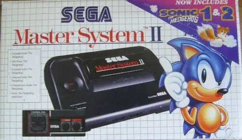  Sega Master System II Sonic 1 + 2 Bundle [EU]