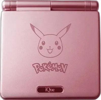 iQue Game Boy Advance SP Pikachu Pink Console