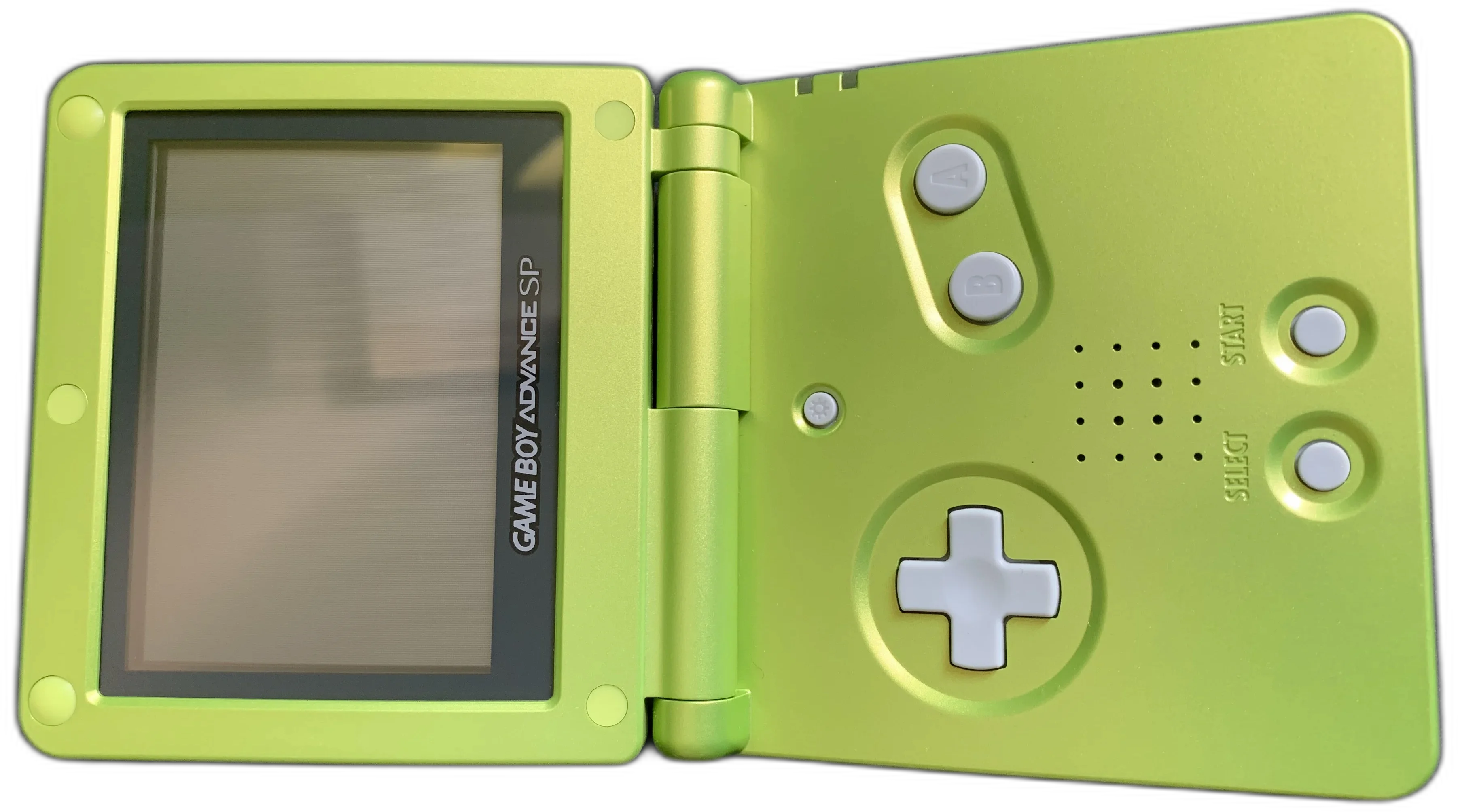  Nintendo Game Boy Advance SP Lime Green Shell