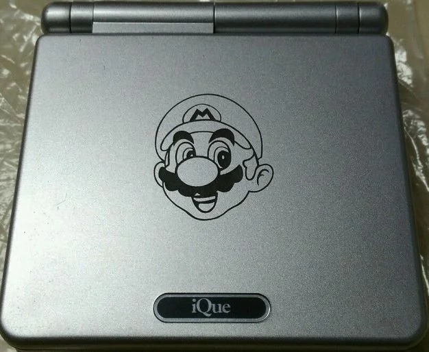 iQue Game Boy Advance SP Mario Console