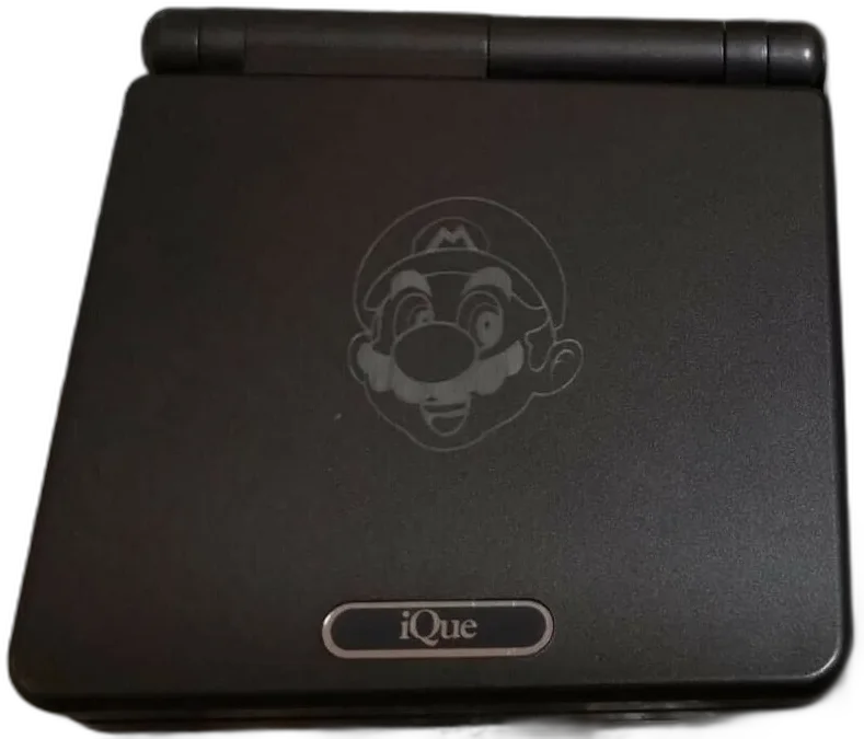  iQue Game Boy Advance SP Mario Silver Console