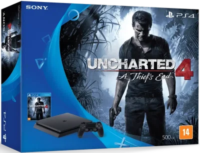 Sony PlayStation 4 Slim Uncharted 4 Bundle [BR]