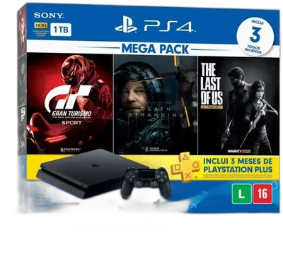 Sony PlayStation 4 Slim Mega Pack V10 Bundle