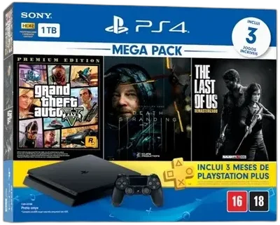 Sony PlayStation 4 Slim Mega Pack V9 Bundle