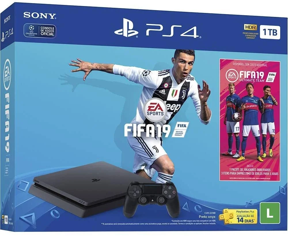 Sony PlayStation 4 Slim FIFA 19 [BR]