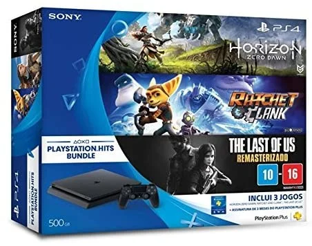 Sony PlayStation 4 Slim PlayStation Hits V1 Bundle