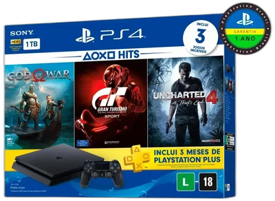 Sony PlayStation 4 Slim PlayStation Hits V3 Bundle