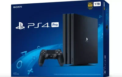 Sony PlayStation 4 Pro Black Console [BR]