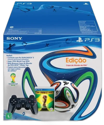 Sony PlayStation 3 FIFA World Cup 2014 Controller Bundle