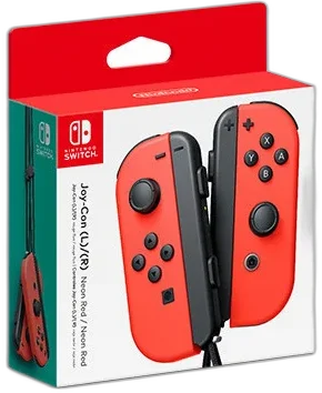 Nintendo Switch Neon Red Joy-Con Controller [NA]