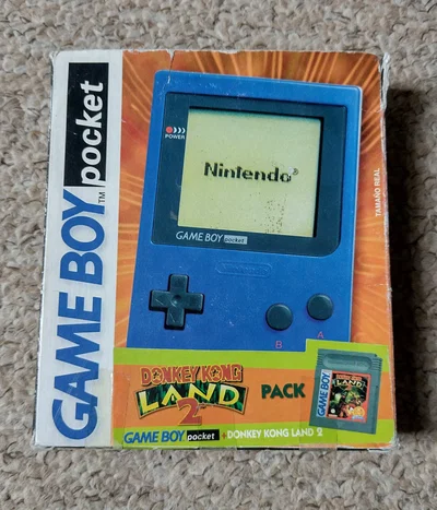 Nintendo Game Boy Pocket Donkey Kong Land 2 Pack