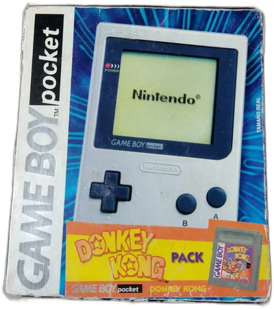 Nintendo Game Boy Pocket Donkey Kong Pack