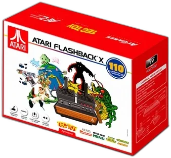  Atari Flashback X Classic Game Tec Toy Console [BR]
