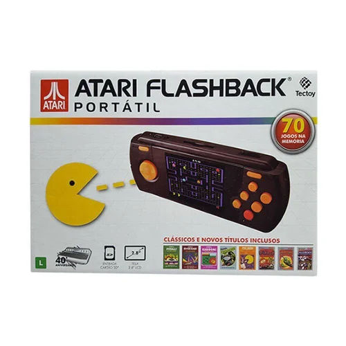  Atari Flashback Portable Tec Toy Classic Console [BR]