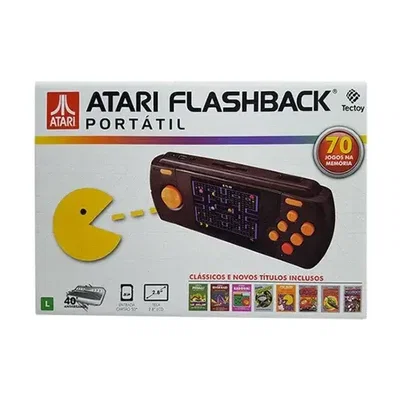 Atari Flashback Portable Tec Toy Classic Console [BR]