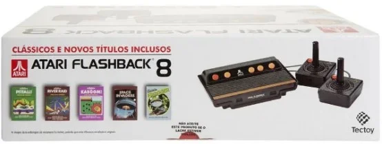  Atari Flashback 8 Tec Toy Classic Console [BR]
