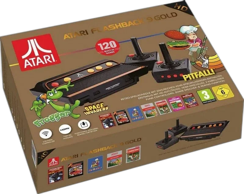  Atari Flashback 9 Gold HD Classic Game Console [EU]
