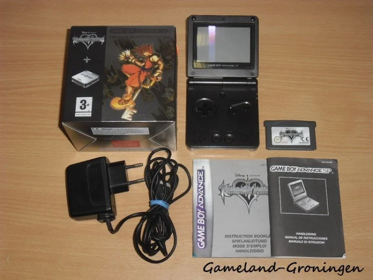  Nintendo Game Boy Advance SP Kingdom Hearts Deep Silver Bundle [EU]