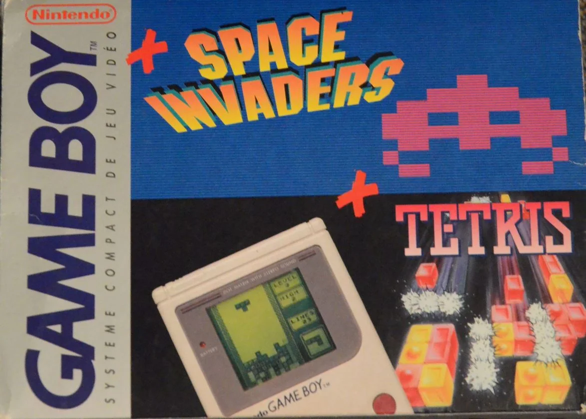  Nintendo Game Boy Space Invader + Tetris Bundle