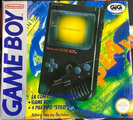  Nintendo Game Boy Black Console [IT]