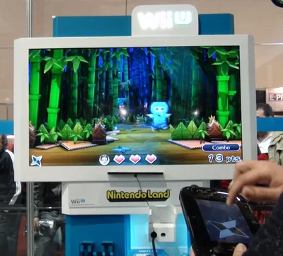 Nintendo Wii U Nintendo Land  Black Kiosk [BR]