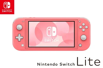 Nintendo Switch Lite Coral Pink Console [KOR]