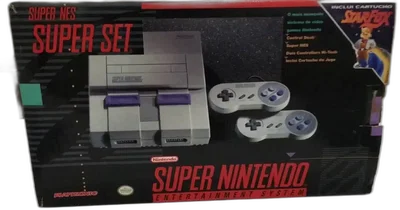 SNES Super Set Star Fox Bundle Console [BR]