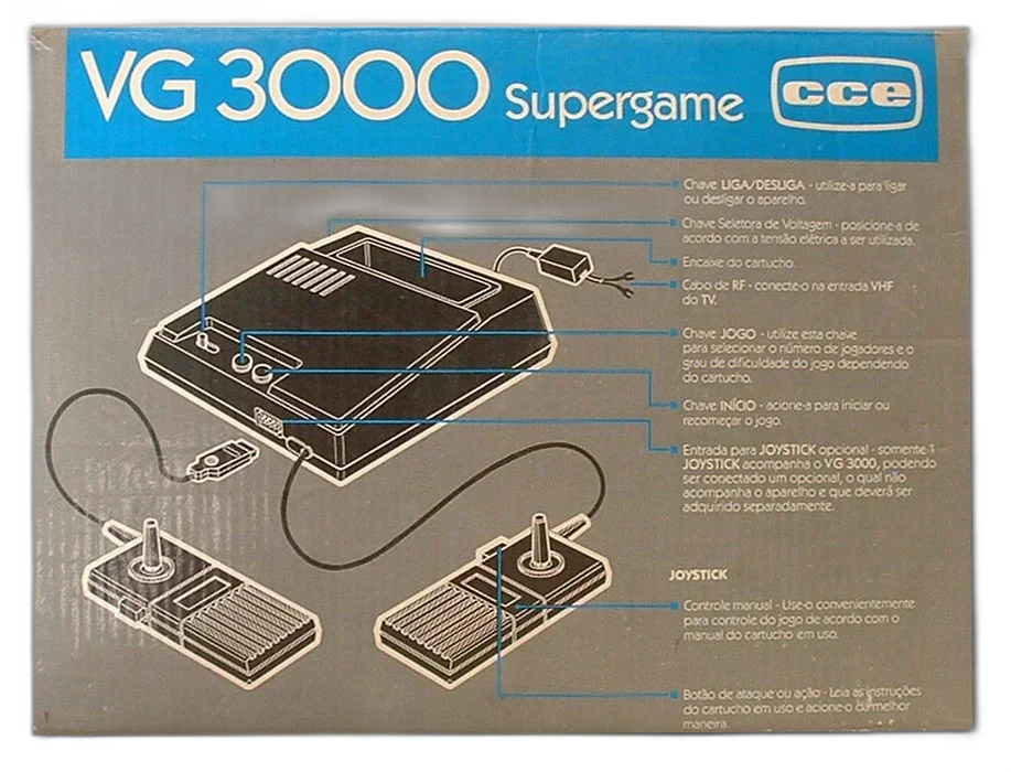 Supergame VG 3000 Console