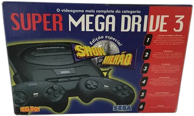 Tec Toy Super Mega Drive 3 Show Do Milhão Special Edition Bundle