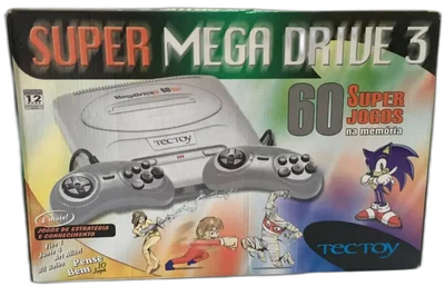 Tec Toy Super Mega Drive 3 60 Super Games Bundle